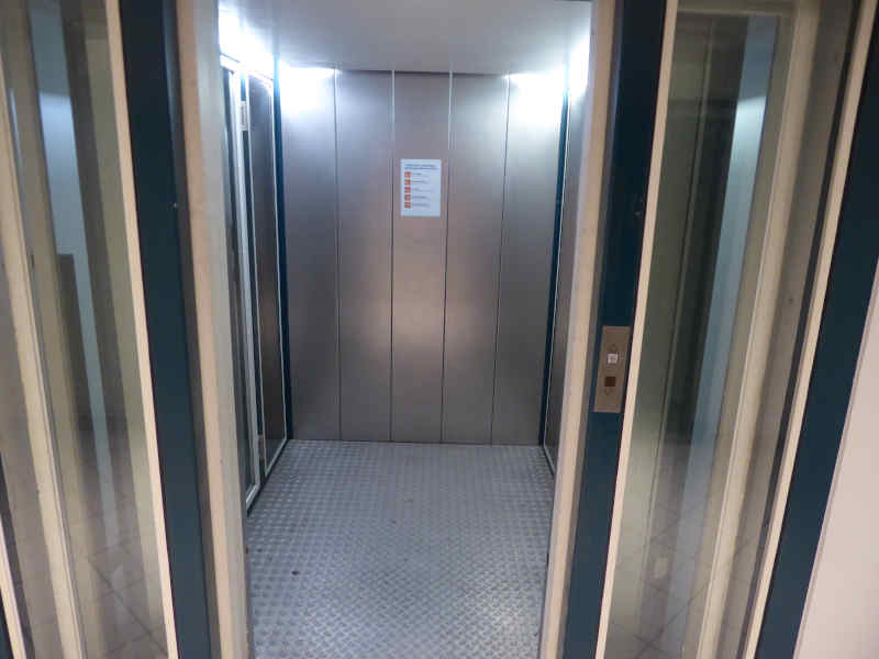 Blick in den Aufzug