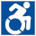 Symbol barrierefreier Zugang